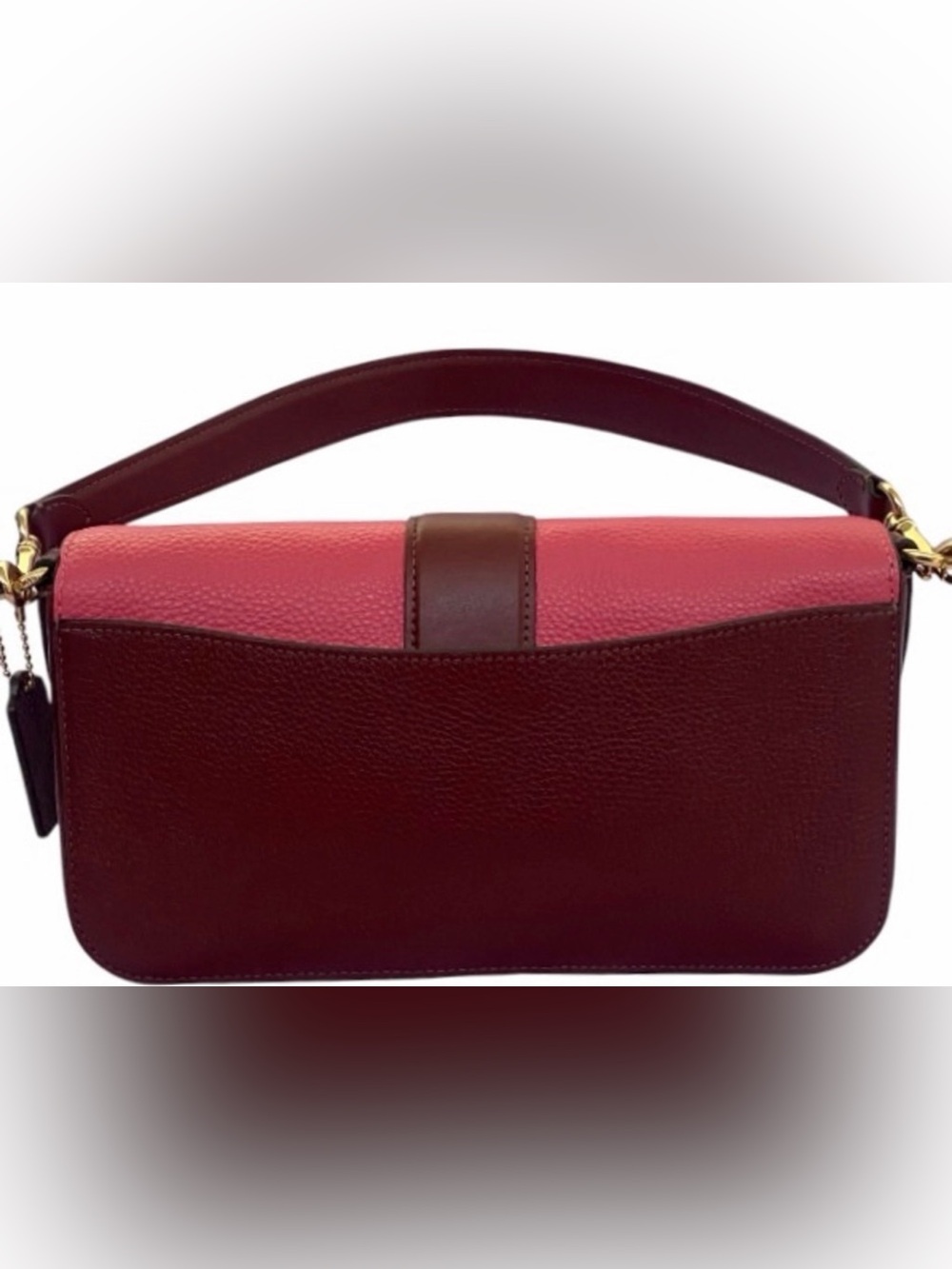 ✨ Beautiful Coach Pink & White Shoulder Bag ✨ 🩷🩷🩷🩷🩷 - Picture 7 of 15